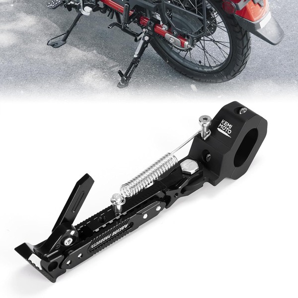 KEMIMOTO Motorcycle Motorcycle Side Stand Hunter Cab 125 Reinforced Side