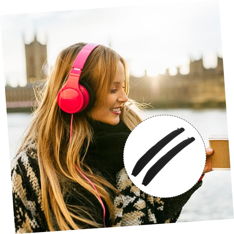 Mikinona 2Pcs Cloth Headphone Headband Protectors Replacement Earphone Headbands for