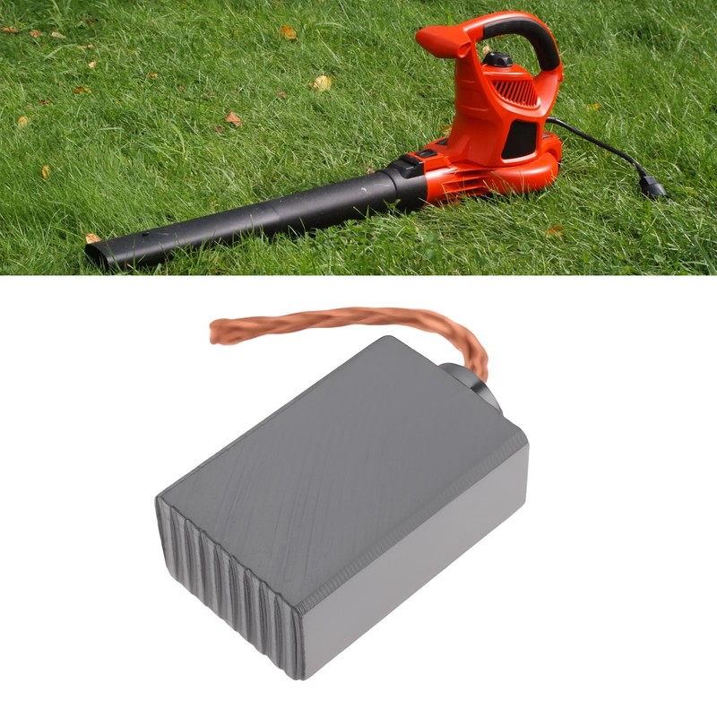 YINETTECH 4PCS Carbon Brush for 12A Leaf Blower Motor 5.7x9.8x16mm