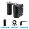 Skelang Slide Gate Guide Roller, 6" UHMW Hard Nylon Guider