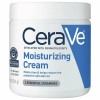 CeraVe Moisturizing Cream, Body and Face Moisturizer for Dry Skin