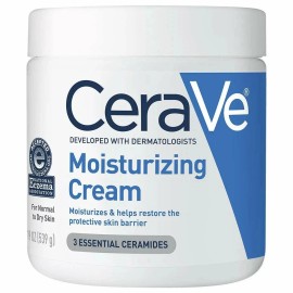 CeraVe Moisturizing Cream, Body and Face Moisturizer for Dry Skin - 19 oz