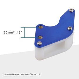 GOOFIT Motorcycle Blue Placstic Chain Guard Guide Protector Replacement for Dirt Bike Pit Bike