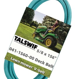 041-1560-00 Lawn Mower 54” Deck Belt 5/8" x 156" Replaces for Bad Boy Ref No B-153 John Deere TCU18603 - Green