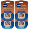 Vaseline Lip Therapy Cocoa Butter 4-Pack – Mini Lip Balms