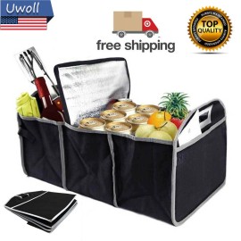 Trunk Organizer Collapsible Folding Caddy Car Auto Portable Storage Bin Bags US