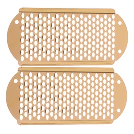 IWOWHERO 2pcs Foot File Callus Remover for Feet Corn Removal Pedicure Tool Stainless Steel Rasp Heel Scraper Grey