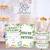 CIAEXRN Rawr It's A Boy Baby Shower Invitations - 25