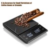 Viitech Kaffeewaage Digitale Bis 3kg/0,1g, Batteriebetrieben Espresso Waage mit Timer,
