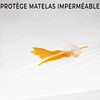 100% Polyester Waterproof Dust Mite Proof Mattress Protector 25cm Deep