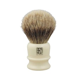 Geo F. Trumper CB Range Shaving Brush Best Badger Hair Simulated Ivory Handle (CB2)