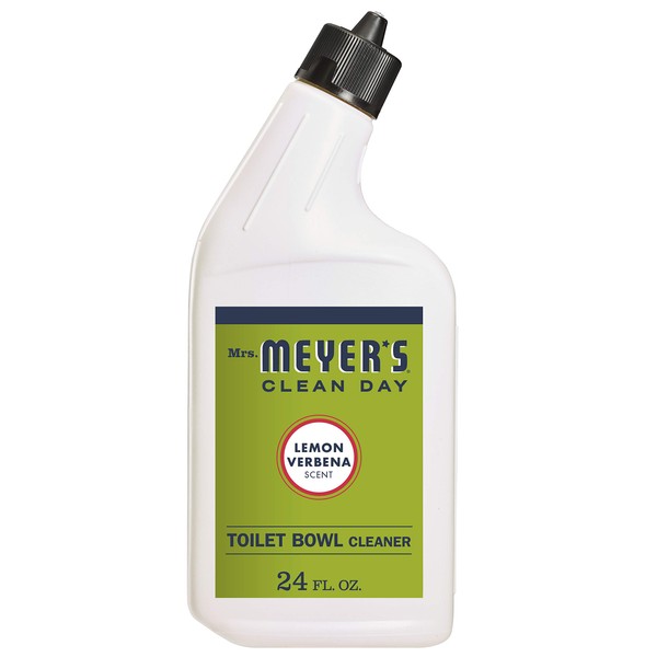 Mrs. Meyer's Liquid Toilet Bowl Cleaner, Stain Removing, Lemon Verbena Scent, 24 oz