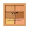 Nyx Professional Makeup, Paleta de correctores, Tono Medium