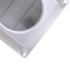 Plastic Air Vent Grille Cover 3 Flaps Duct Ventilation Grill
