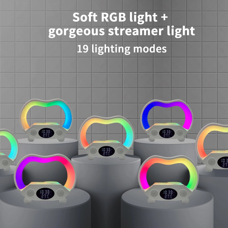 New Model Led Rgb Lamp Dock 5 in 1 Music