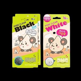 Haerin Pore Clear Nose Pack 16 sheets 2 colors / 해서린 포어 클리어 코팩 16매 2color