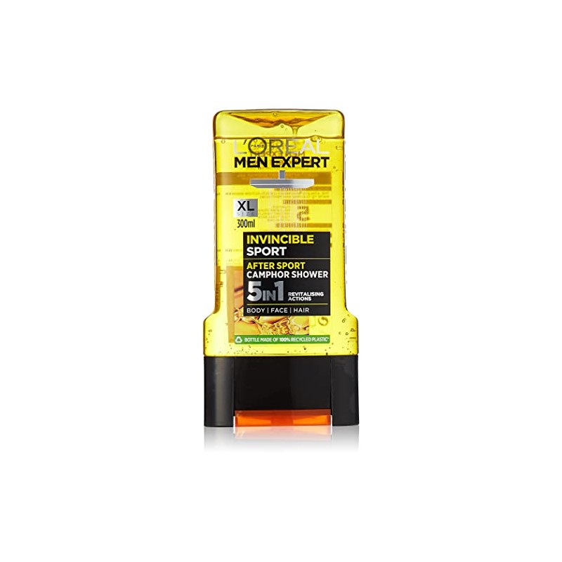 L'Oreal Paris Men Expert Invincible Sport Shower Gel, 300 ml