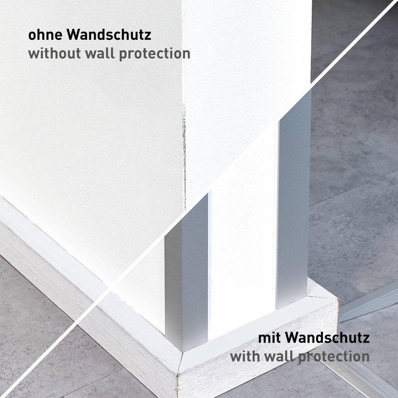 nielsen Aluminium Angle Profile Silver Matt Anodised 2000 x 15