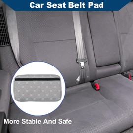 Hihaha Net Breathable Seat Belt Covers/Backpack Shoulder Pad Multifunctional Seat Belt Pad Cover for Truck Car SUV/Comfort Breathable Cloth 30cm / 1pcs Gray