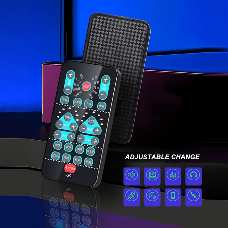 Handheld Voice Changer ABS Portable Multifunctional Sound Disguiser with 8