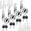 Litensh 4PCS 5/8 Inch Security Mailbox Lock, 16mm Letter Post