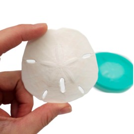 Sand dollar silicone mold silicone mold under the sea animal silicone mold candle dessert wax melts mold soap making mold NS046