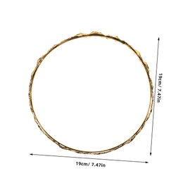 Gatuida Retro Crown Wave Headband for Women and Twisted Knit Minimalist Hair Accessory Lightweight Comfortable Vintage Headpiece for Parties and Daily Wear