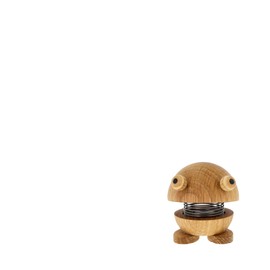 Hoptimist - Scandinavian Design - Wooden Animals - Frog Figures - Small, Height 5.2 cm