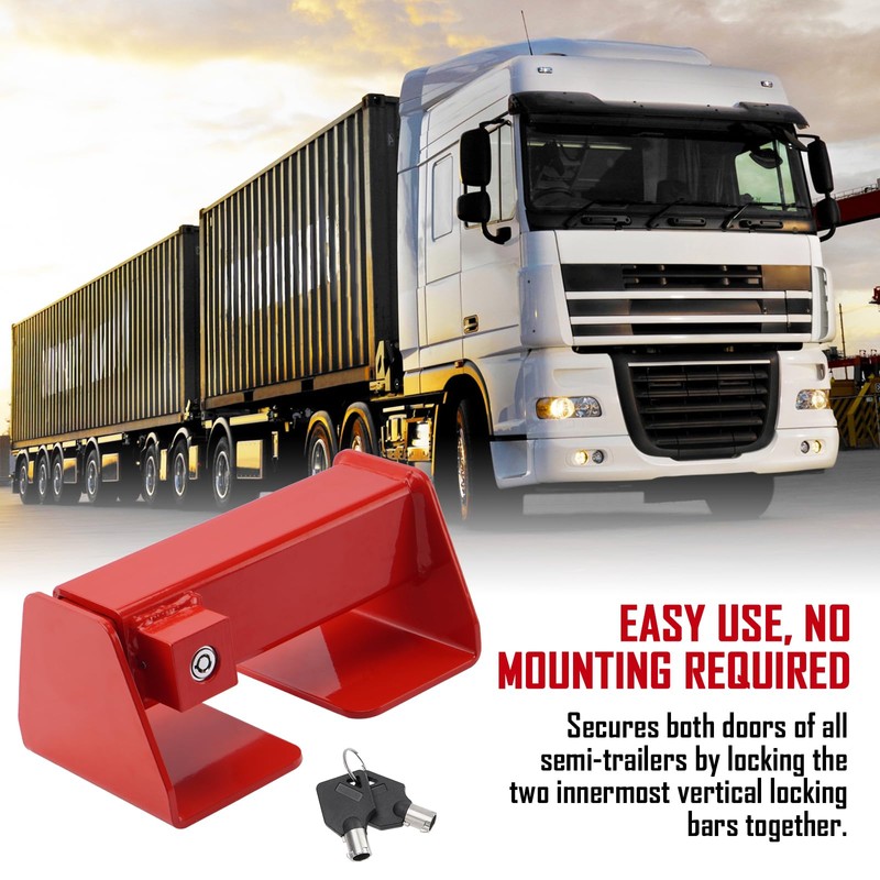 SPARKWHIZ Cargo Door Lock, Shipping Container Lock, Heavy Duty with