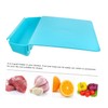 ABOOFAN Practical Cutting Board with Slot for Vegetables and Fruits