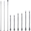 Pack of 9 Spatulas, Laboratory Spoons, Stainless Steel Micro Spoon