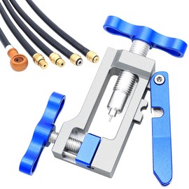 Kisbeibi Upgraded Needle Driver Insertion Tool, Bicycle Hydraulic Hose Fitting Insert Tool With Mountain Bike Hydraulic Hose Cutter, Cycling Maintenance Tools