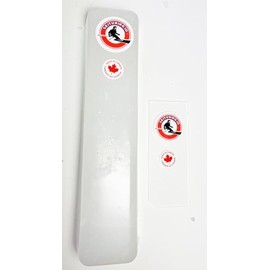 skituning.io 1kg Wax/Scraper Duo White Universal ski and Board Wax (32°F to -4°F) Made in Canada