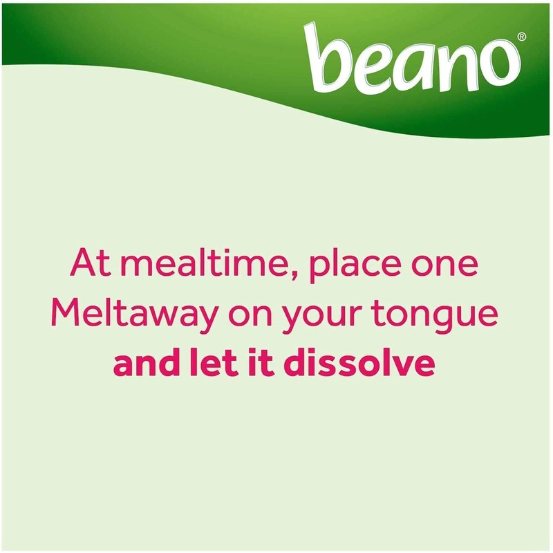 Beano Meltaways | Gas Prevention & Bloating Relief | Strawberry