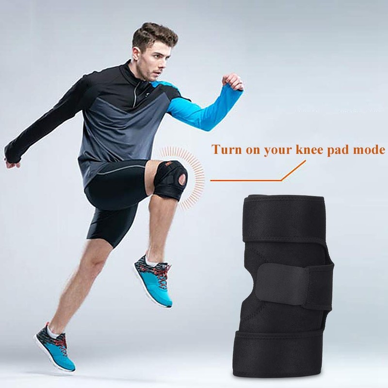 Knee Support Brace Breathable Neoprene Adjustable Velcro Straps with Velcro