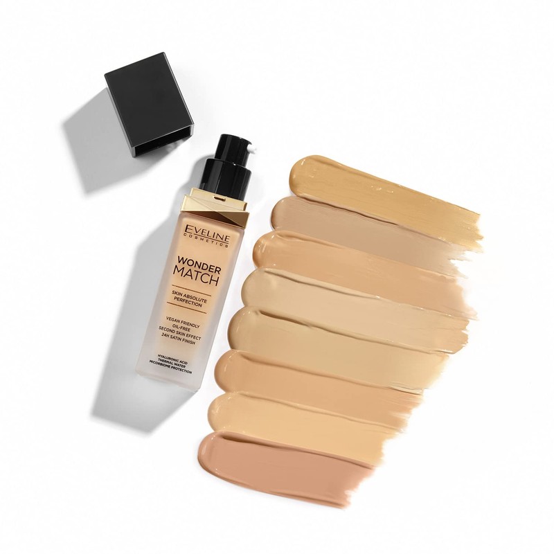 Eveline Cosmetics Wonder Match Luxury Face Foundation 30ml No.15 Natural