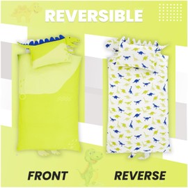 Bedding Home Kids Dinosaur Bedding Single | Breathable Boys Bedding Toddler Quilt Cover | Dino Print Animal Bedding Single (Dinosaur Shaped)