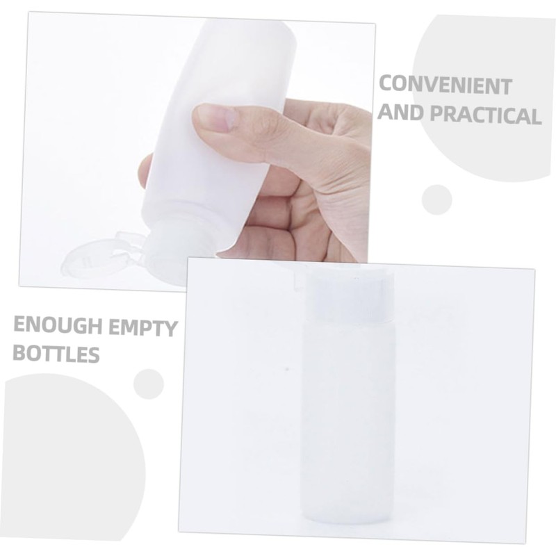 VICASKY 12pcs Squeeze Bottle Empty Refillable Lotion Dispenser for Shampoo