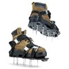 QWORK® Lawn Aerator Shoes - Sturdy Plastic Base with Metal