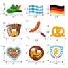 3omething New Oktoberfest Cupcake Toppers – Beer Day Bavarian Festival