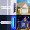 Honalia Blue Solar Dock Deck Driveway Lights Solar Powered 6
