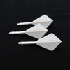 CUESOUL ROST Integrated Dart Shaft and Flights Medium,White Diamond Shape,Set