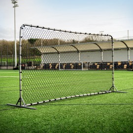 QUICKPLAY GS Rebounder Wall 12x6' - Double-Sided Soccer Rebounder | All-Weather Steel Soccer Rebounder | Football Training Equipment for Kids & Adults