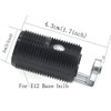 Candelabra Base Light Socket,TWDRTDD 3 Pcs of E12 Base Keyless