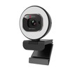 Angetube Webcam 1080P 60FPS with Ring Light, HD USB Streaming