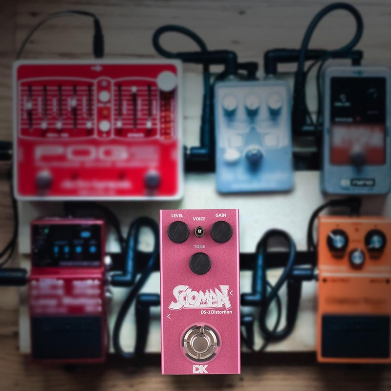 xinyee DK Distortion Pedal Electric Guitar Effects Pedal True Bypass