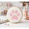 Paw Print Stencil - Dog Paw Stencil - Diffrent artwork
