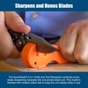 AccuSharp 4-in-1 Knife & Tool Sharpener, Coarse Tungsten Carbide Sharpening