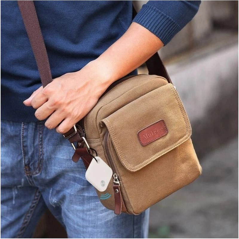 Unbranded Versatile Square Button Finder Smart Bluetooth Anti-Lost Device for