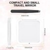 Folding Compact Mirror, Pocket Mirror for Women Handheld Foldable &